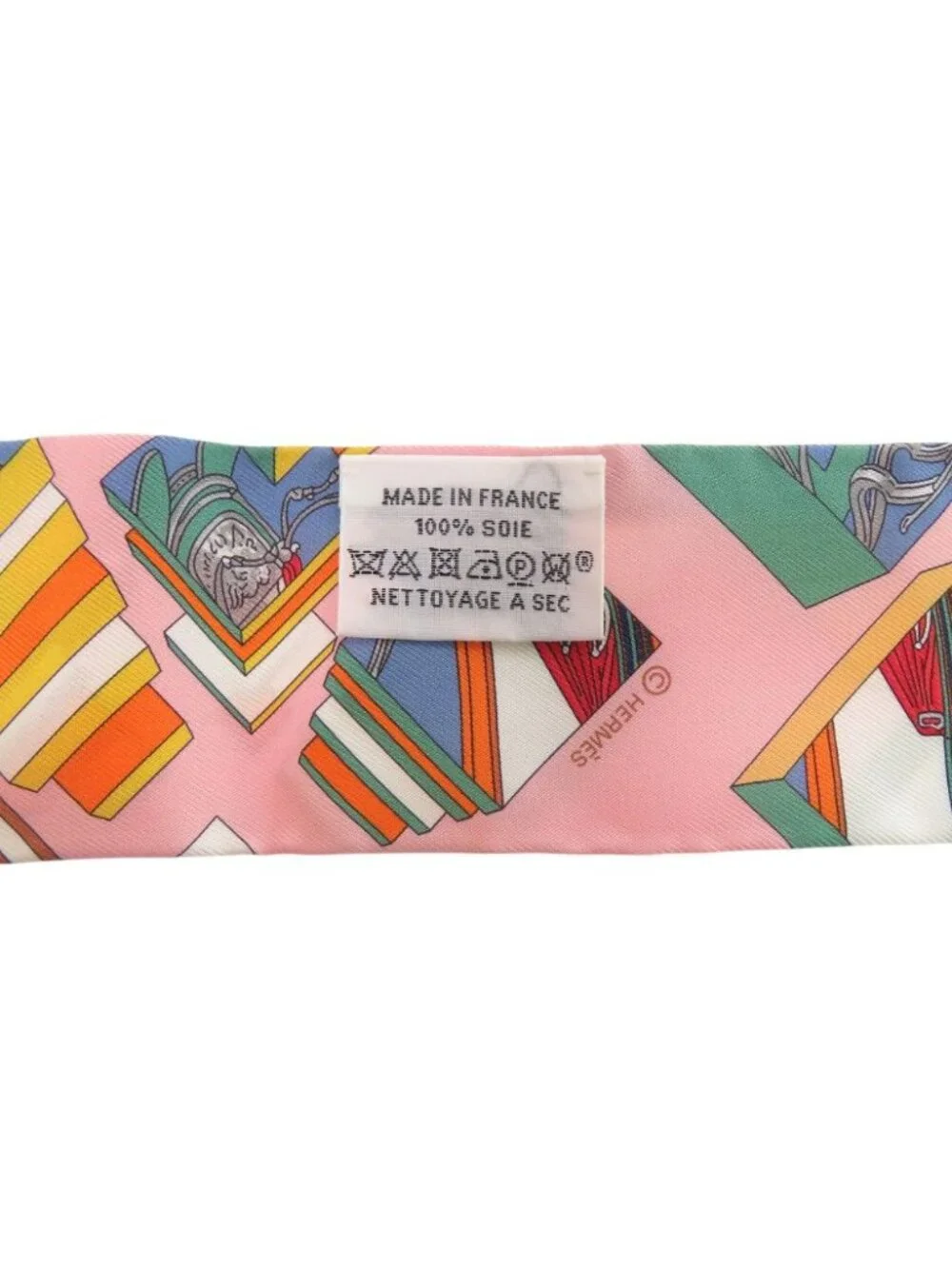 Hermes Twilly Spring Scarf Silk Multicolor